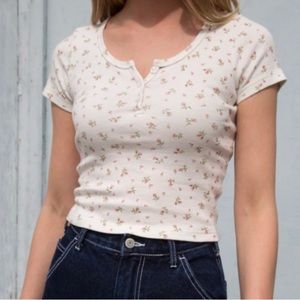 floral Brandy Melville top